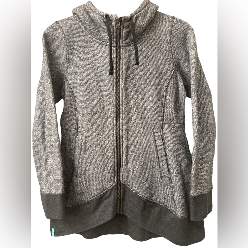 NWOT Bloom Full Zip Hooded Yoga Jacket- Medium - Picture 2 of 9
